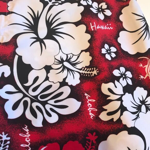 Hawaii Aloha Sea Turtle Tropical Board Shorts Sz 36 - Picture 6 of 13